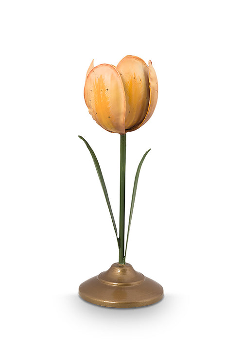 Pip Studio - Tulpen Kandelaar - Geel - 21cm - 2 stuks - vtwonen shop