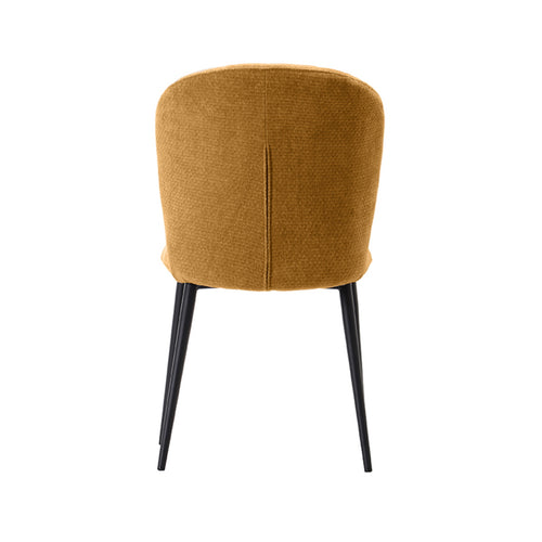 LABEL51 Eetkamerstoel Vino - Geel Stof - Set van 2 - vtwonen shop