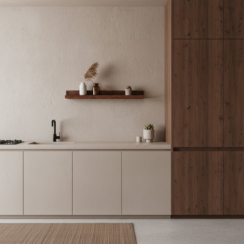 Raw materials fotoplank Factory - FSC gerecycled hout - 75x8x8 cm