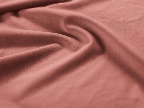 Cosmopolitan Design linker hoekbank Bali 5-zits, flueel, roze - 185x293x75cm