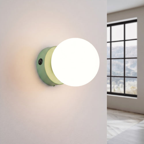 Sollux Lighting Wandlamp YOLI 1 salie met schakelaar - 12x14x12cm