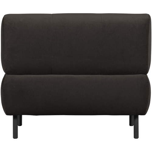 WOOOD fauteuil Lloyd - Velvet - Cast Iron - 75x90x90