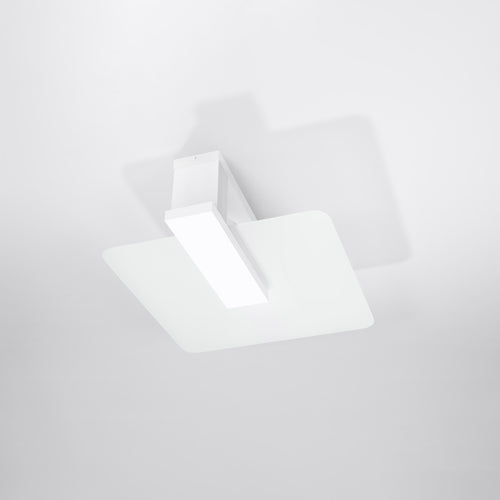 Sollux Lighting Plafondlamp LAPPO wit - 40x14x47,5cm