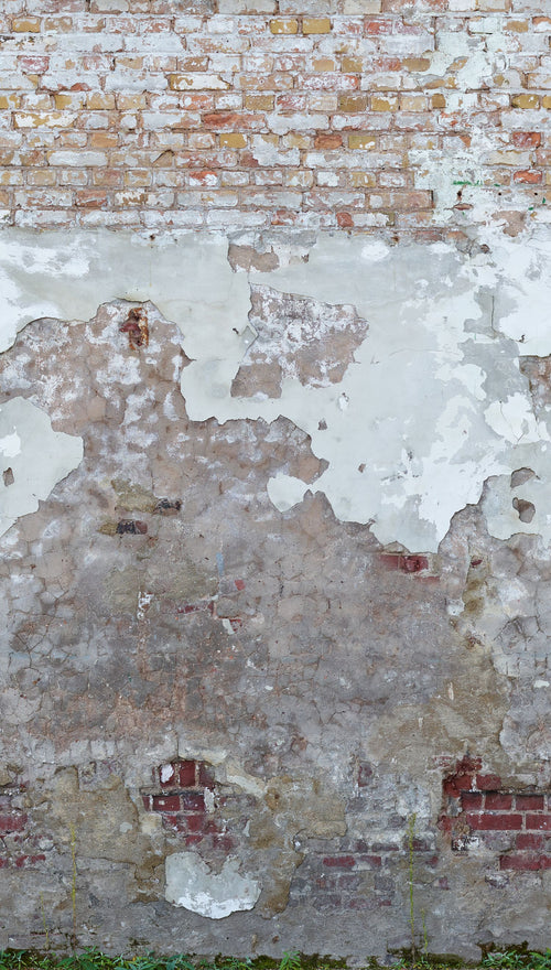 Livingwalls fotobehang steen grijs, beige, rood en crème - 159 x 280 cm - AS-392341 - vtwonen shop