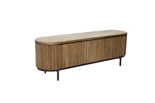 Livingfurn tv-meubel Lausanne - teakhout - 170cm