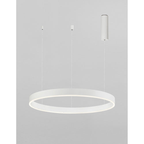 Merano Argentia Geïntegreerde LED Plafond Hanglamp Zand Wit Aluminium LED 40W 2800Lm 3000K