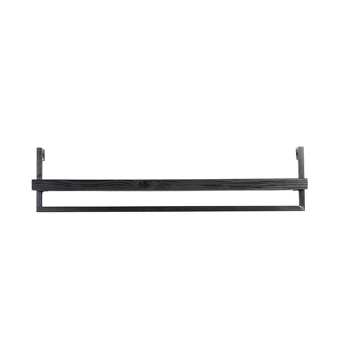 Light & Living wandkast  - zwart - 100x15x24 cm