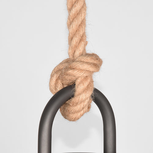 LABEL51 Hanglamp Korf - Burned Steel Metaal - 38x38x45cm - vtwonen shop