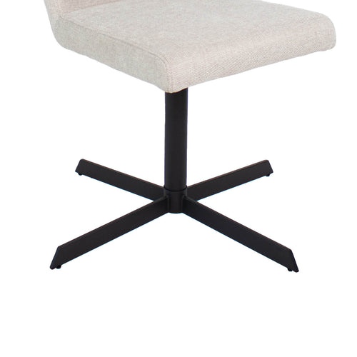 Kick draaistoel Sam Texture - Champagne - vtwonen shop