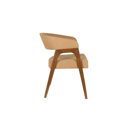 Dutchbone Adamello Eetkamerstoelen  Beige - Set van 2 - vtwonen shop