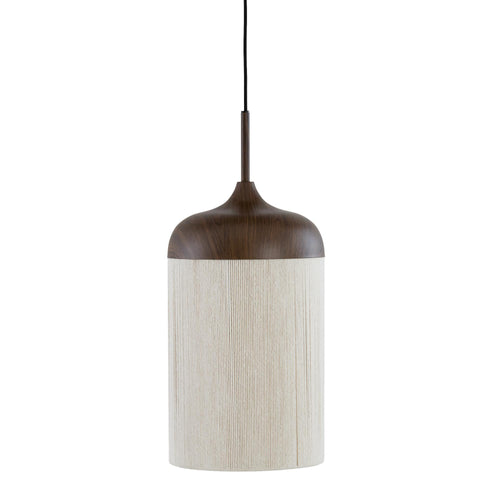 Light & Living hanglamp Dania - bruin - Ø27.5cm