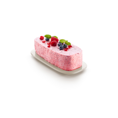 Lékué Springvorm Rechthoek+Keramisch bord 24cm