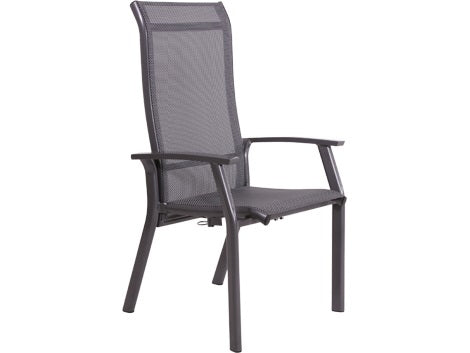Lesli Living bistrostoel Mojito - antraciet - 63x65x112cm