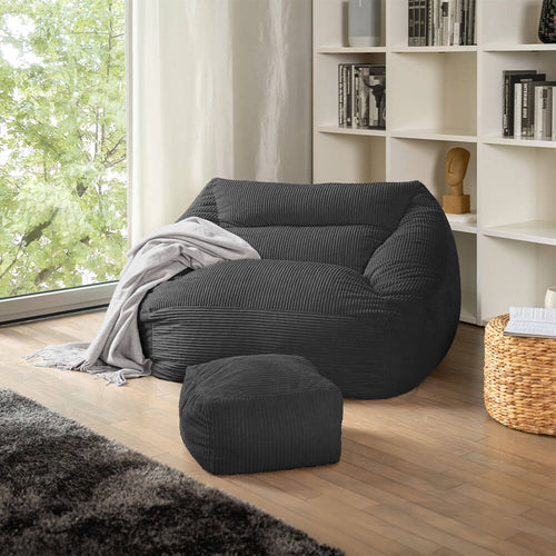 Home Deluxe Zitzak COSY Antraciet