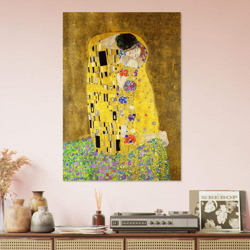 Artfulprints  Gustav Klimt - The kiss   poster 50x70 cm - vtwonen shop