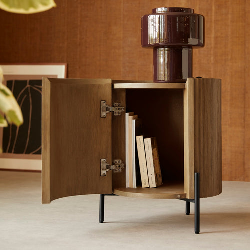 Tikamoon Banktafel van mindihout - Bruin - vtwonen shop