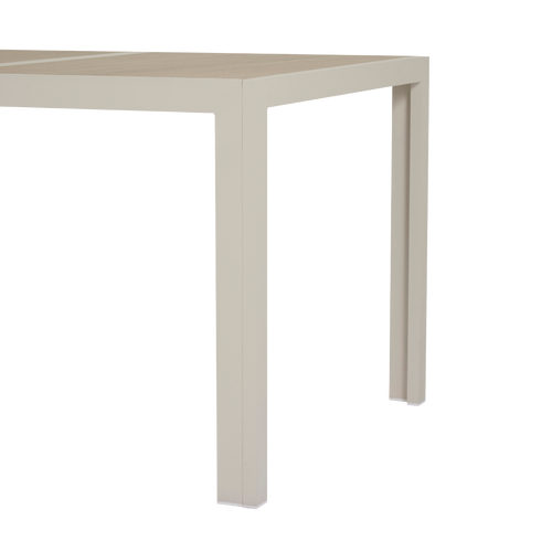 Lisomme Bosse Aluminium Tuintafel Beige - 196 x 91 cm - vtwonen shop