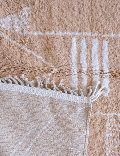 AFK Living vloerkleed Berber - handgemaakt - Wol - 140 cm x 200 cm