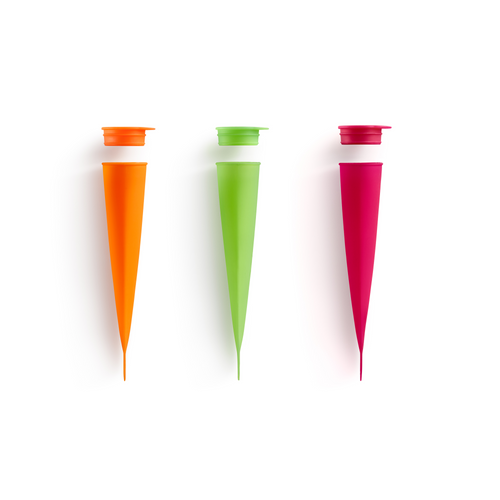 Lékué IJsvorm Push-Up, 3 st., Siliconen