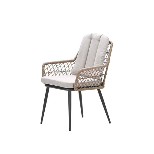 Garden Impressions lounge dining stoel Kalibo - donker grijs - vtwonen shop