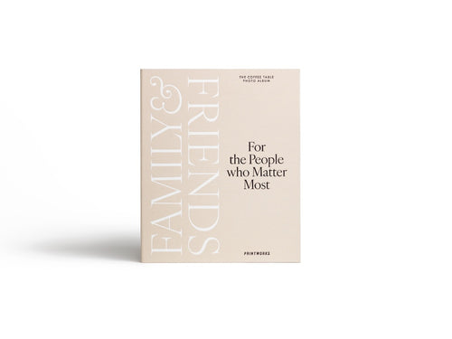 Printworks Fotoalbum - Family and Friends - Beige