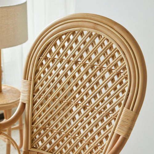 Tikamoon Marius - Rotan armstoel - Naturel - vtwonen shop