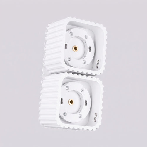 Sollux Lighting Plafondlamp RIFF 2 wit Gx53 - 20,5x10x8cm