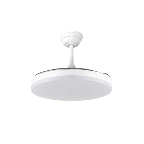 CristalRecord plafondventilator Milky - 1 lichts - 106  x 38   cm - wit