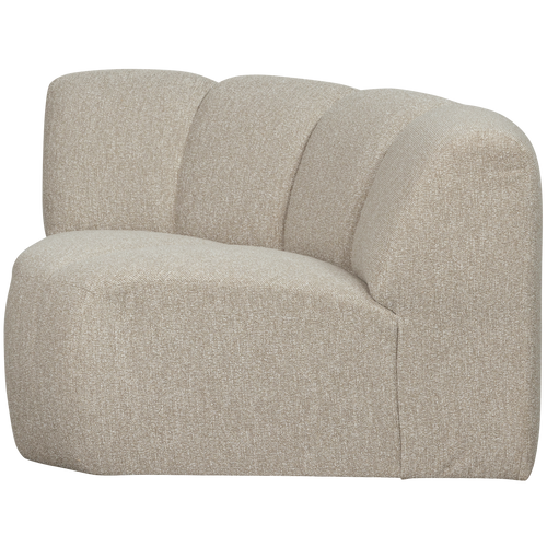 WOOOD hoekelement Mojo - Bouclé - Beige Melange - 75x68x77 cm - vtwonen shop