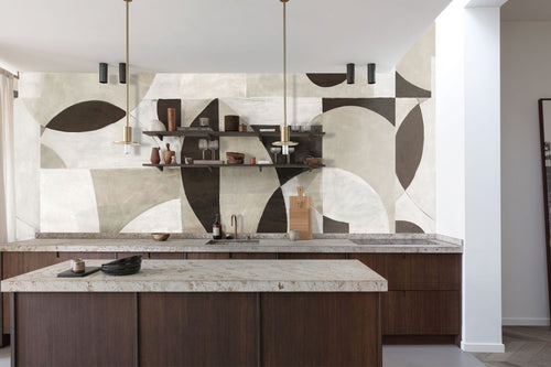 Masureel behang bladeren zwart - 53 cm x 10.05 m - 631015 - vtwonen shop