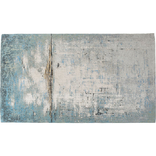 Kare Design Vloerkleed Abstract 240x170cm blauw