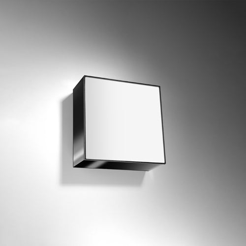 Sollux Lighting Plafondlamp HORUS zwart - 25x25x11cm