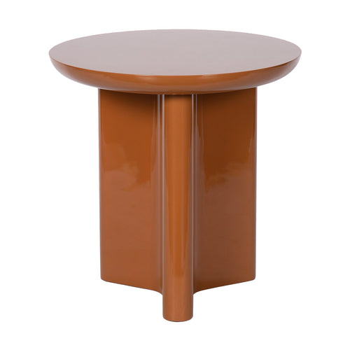 Atmooz bijzettafel Flux - amber - Ø 50 x H 50 cm