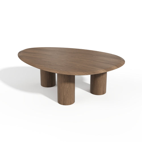Premium Interiors - Salontafel LOEN - multiplex licht walnoot 102cm