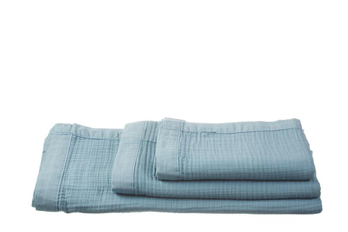 vtwonen badlaken Cuddle - 70x140 cm - blauw - vtwonen shop