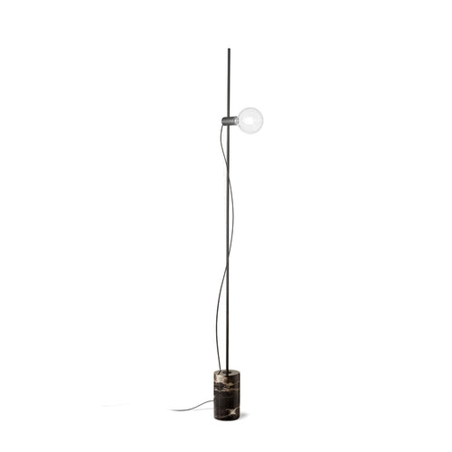 Ideal Lux EVA Vloerlamp Zwart, Ingebouwde Schakelaar