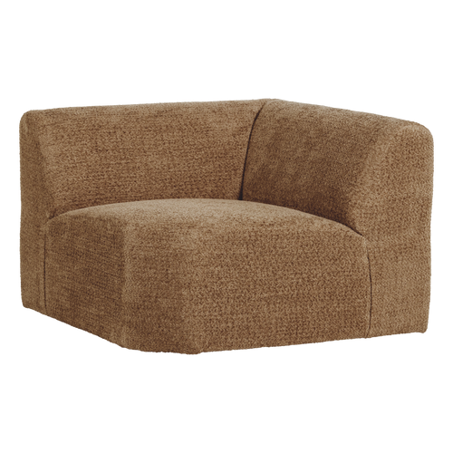 WOOOD hoekelement recht Mojo Base - Wollig - Honinggeel - 74x105x105
