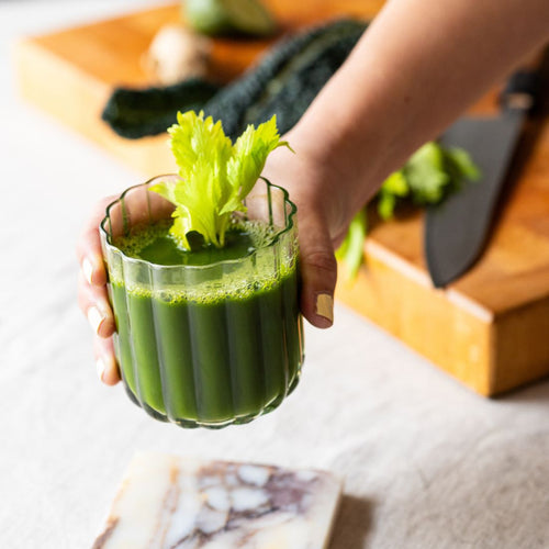 Brut Homeware tumbler Gaia - set van 6 - lime groen