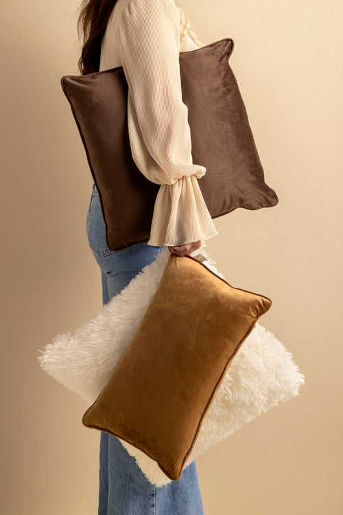 Dutch Decor sierkussen Fluffy - 45x45 cm - vtwonen shop