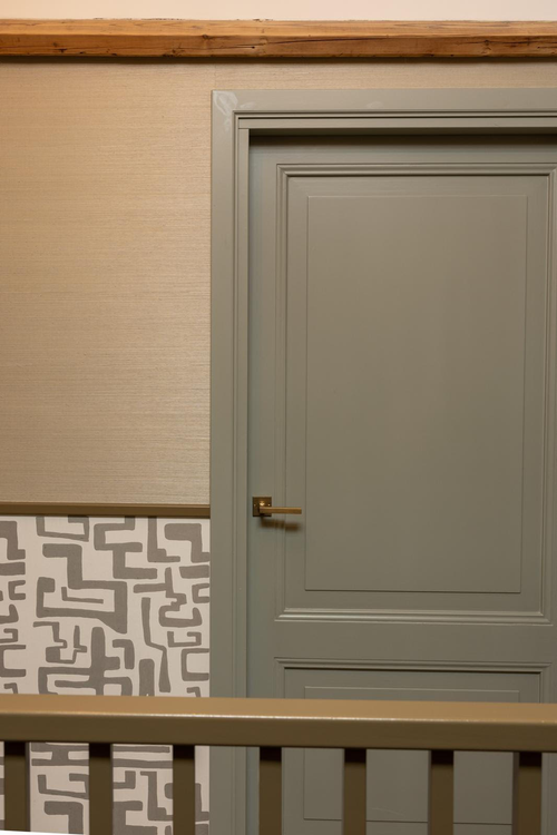 Catchii Behang Kuba donker grijs