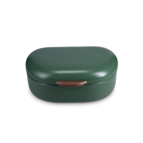 Salt & Pepper - Broodtrommel 40x29xH19,5cm groen Crust