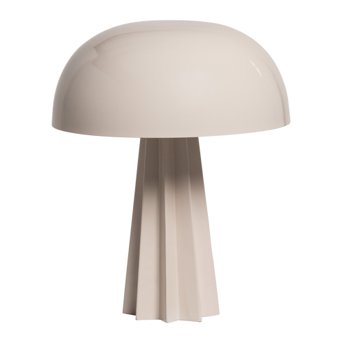 WOOOD tafellamp Virel - Metaal - Hoogglans Lichtgrijs - 29x11x11