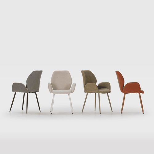 Calicosy - Eetkamerstoel Set van 2 SOLA - 57,5x57x47,5 cm