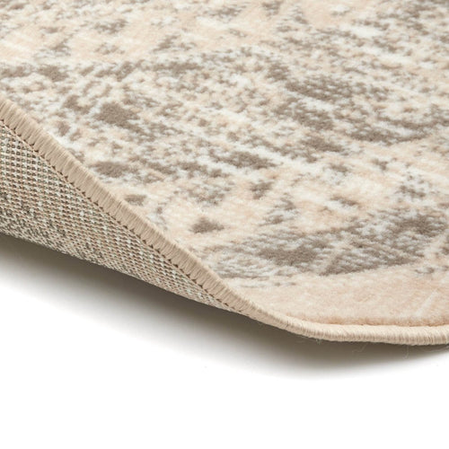 Interieur05 Rond vintage Vloerkleed Aila Zand/Beige - 120 x 120 cm - vtwonen shop