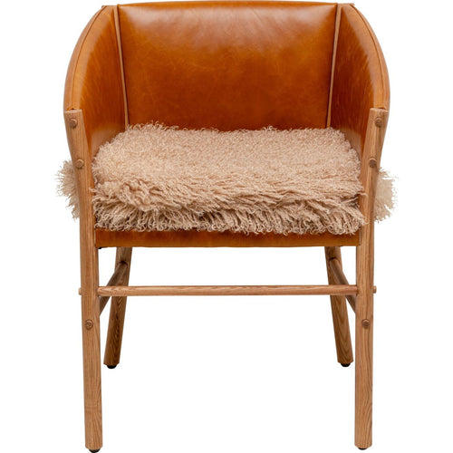 Kare Design Stoel met armleuningen Halva