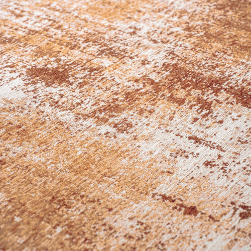 Ecorugs vloerkleed Mars - oranje - 240x240cm