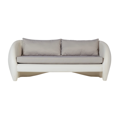 WOOOD bank 2-zits Viale - Vezelversterkte Polymeer - Naturel - 83x222x88