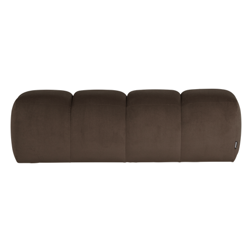 WOOOD eetbank 164 cm Mojo - Velvet - Bruin - 49x164x45