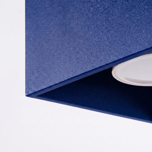 Sollux Lighting Plafondlamp QUAD 1 ultramarijn - 10x10x10cm