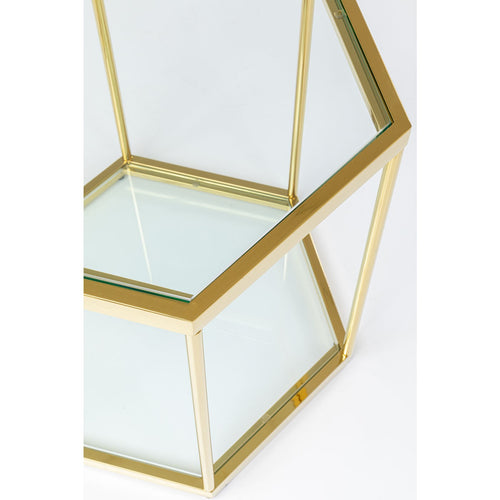 Kare Design Bijzettafel Comb Gouden 55cm - vtwonen shop